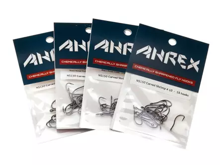 Ahrex NS150 Curved Shrimp - Saltvandskroge - ns15010 - 2