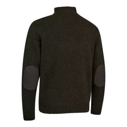 Deerhunter Finley ½-Zip Knit Ridgewood Melange - Jægertrøjer - 5702827248980 - 2