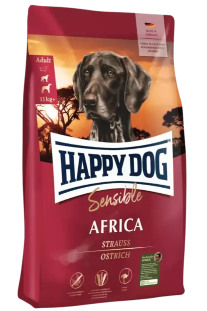 Happy Dog Sensible Africa - Happy Dog Supreme Sensible -hundefoder - 60300 - 1