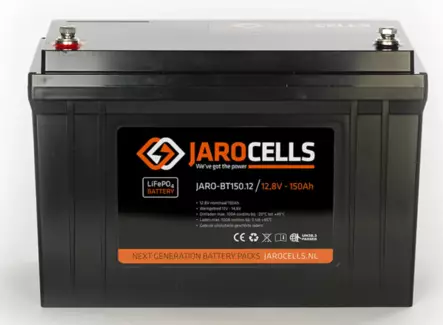 Jarocells Lithium 12v 120Ah - Bådbatterier - 0801202510 - 1