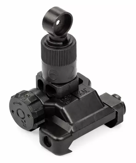 KAC Folding Micro Rear Sight 600m - Jerns sigter til rifler - 25650 - 2