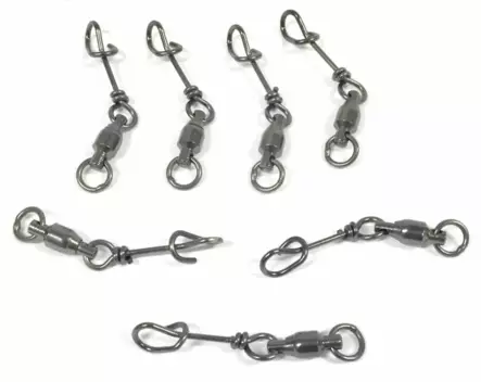 Mustad Fastach Clip BB #2 7kpl - Låse & svirvler - 023534424210 - 1