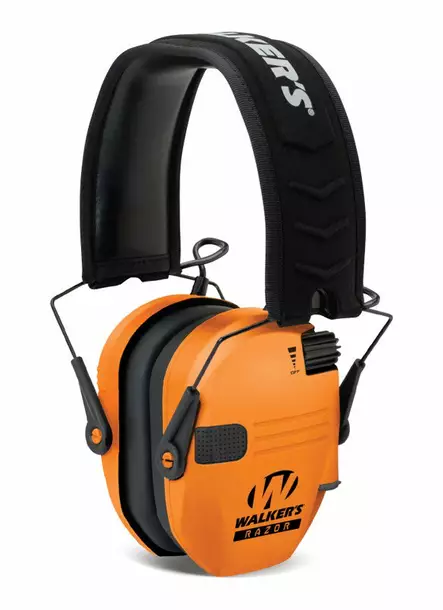Walker's Razor Slim Electronic Ear Muff Blaze - Høreværn - 813628004660 - 1