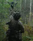 Savotta Helmet camo scrim M05 woodland - Hjelme og hjelmtillbehør - 6419134206440 - 5
