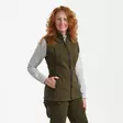 Deerhunter Lady Eagle Fleece Waistcoat Tarmac Green - Damejagtjakker - 5702827225400 - 4