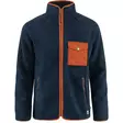 Fjällräven Vardag Pile Fleece M Navy-Autumn Leaf - Fleecetrøjer - 7323450786670 - 1