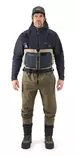 Grundens Men's Boundary Zip Stockingfoot Wader Stone/Otter - Vadere - 7332525301090 - 2