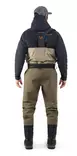 Grundens Men's Boundary Zip Stockingfoot Wader Stone/Otter - Vadere - 7332525301090 - 4