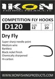 Ikon D120 Barbless Dry Fly - Uden modhager - 6430077070110 - 1