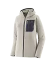 Patagonia W´s R1 Air Full Zip Hoody Birch White - Fleecetrøjer - 199346154390 - 1