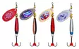 Santa Lures Spinner Assortment 4pcs - Agnsortimenter - 6417512544610 - 1