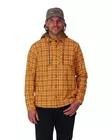Simms Coldweather Hooded Shacket Wakemup Plaid Stonefly - Øvrige jakker - 694264695890 - 3