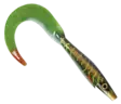 The Giant Pig Tail 40cm 130g - Gummiagn til gedde - 1401202310 - 1