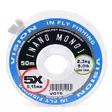 Vision Nano Mono 30m Tippet 0,43mm - Nylon forfangsmateriale - 6417512814607 - 3