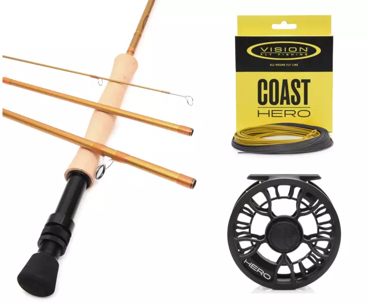 Vision Coast Hero Sea Trout Combo - Vision-fluefiskestænger - RES6417512839990 - 1