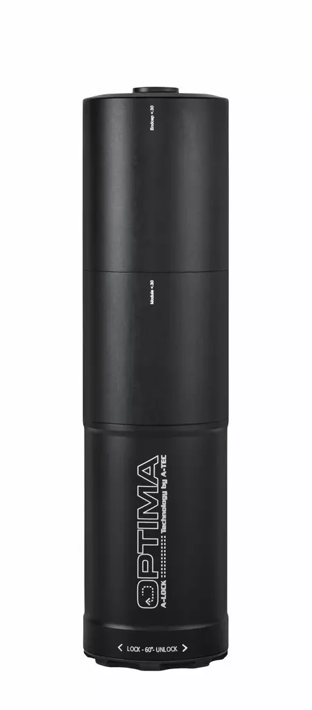 A-Tec Optima 60 .338 A-Lock - Lyddæmpere til præcisionsrifler - 62850033860 - 1