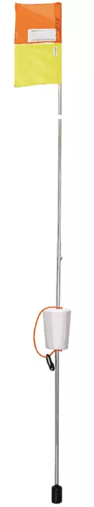 Ahti Pyydysmerkki 2-lippuinen 2,4m - Tilbehør - 6418252132440 - 1