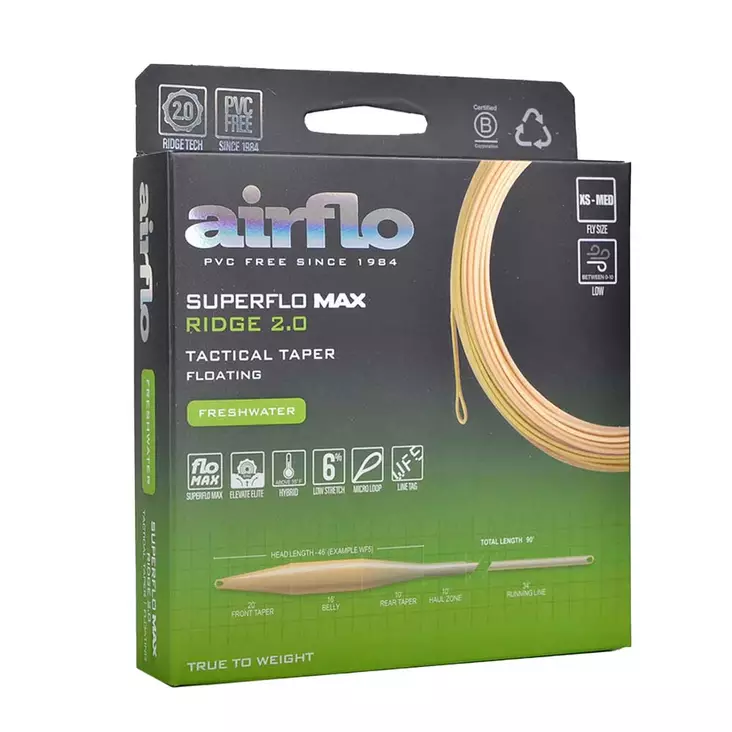 Airflo Superflo Max Ridge 2.0 Tactical Taper Float - Flueliner - 614910105450 - 1