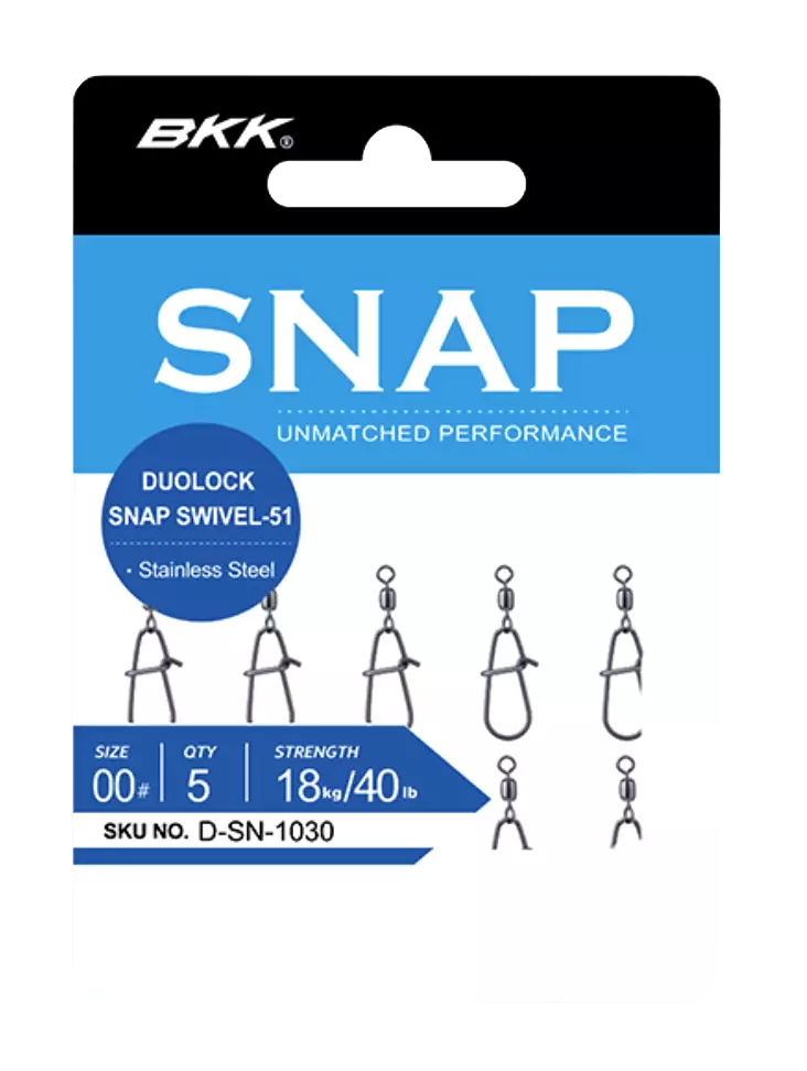BKK Duolock Snap Swivel 51 - Splitringe - 6939067083180 - 1