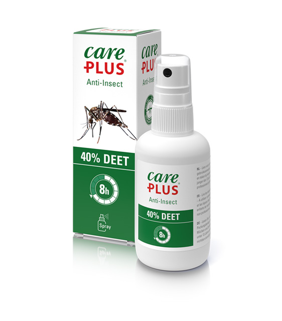 Care Plus Anti-insect Deet Spray 40% 100ml - Myggemiddel - 8714024329390 - 1