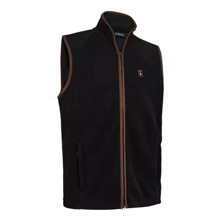 Deerhunter Cumbria Fleece Waistcoat Anthracite Grey - Herrernes jagtjakker - 5702827242100 - 1
