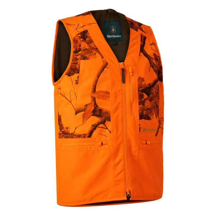 Deerhunter Eagle Waistcoat REALTREE EDGE Safety Orange - Herrernes jagtjakker - 5702827233290 - 1