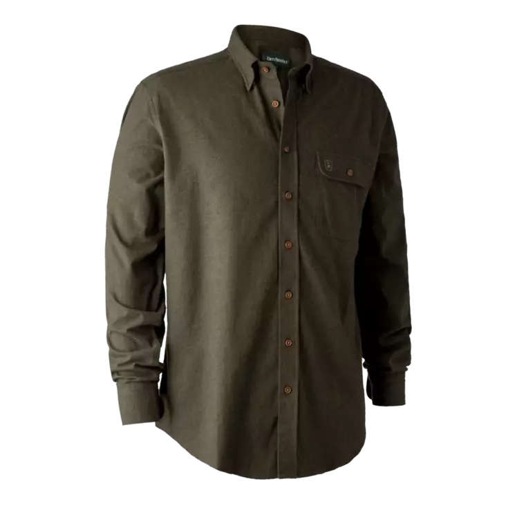 Deerhunter Liam Shirt Tarmac Green - Jægertrøjer - 5702827163900 - 1