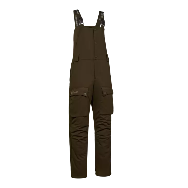 Deerhunter Muflon Pro Winter Bib Trousers Art Green - Herrernes jagtbukser - 5702827239070 - 1