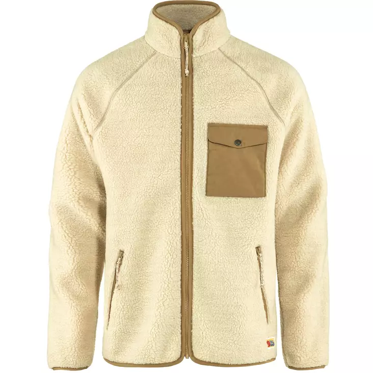 Fjällräven Vardag Pile Fleece M Chalk White - Fleecetrøjer - 7323450731830 - 1