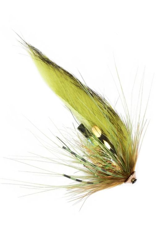 Frödin Flies Sea Trout Spey Olive Z Spey - Rørfluer - 7340154606370 - 1