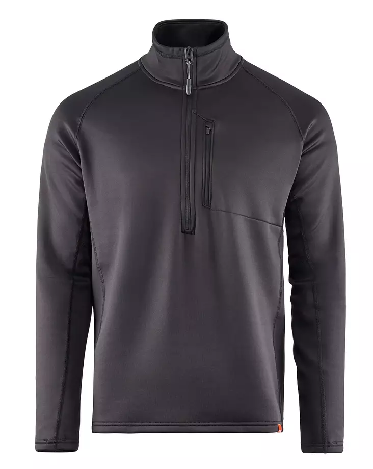 Grundens Grundies Thermal Half Zip Black - Undertrøjer - 0840316329200 - 1