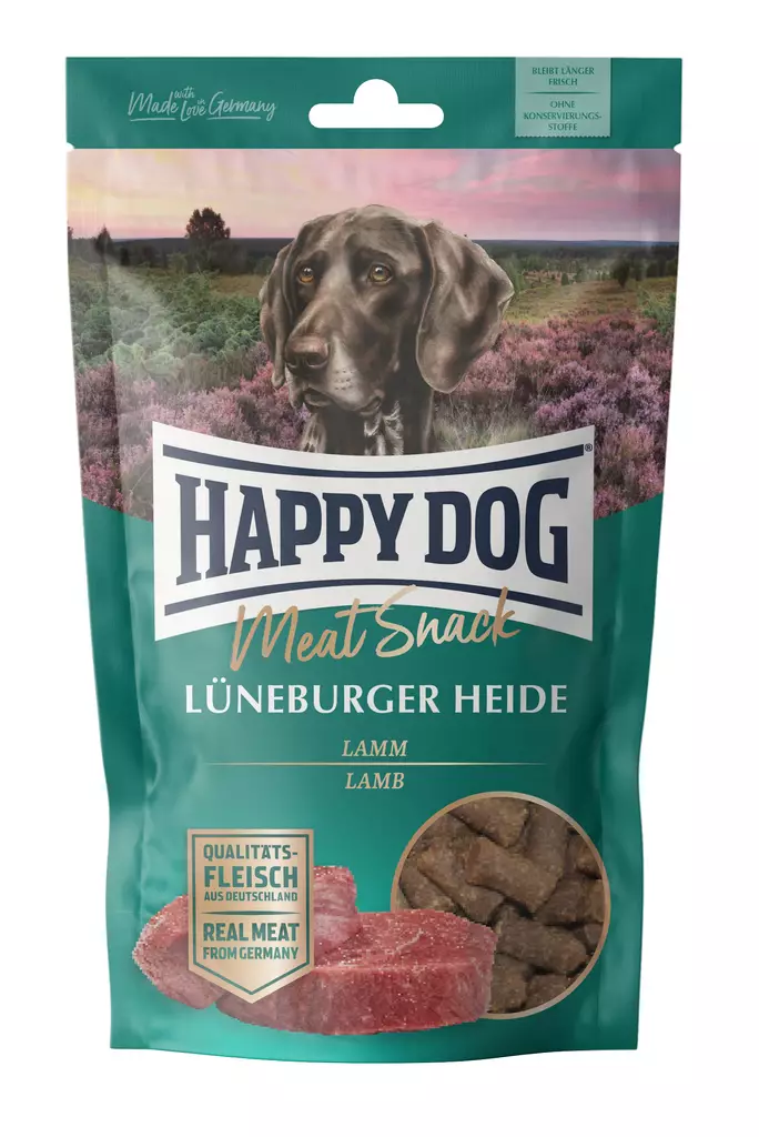 Happy Dog Meat Snack Luneburger Heide 75g - Happy Dog Snack -træningsgodbidder - 60700 - 1