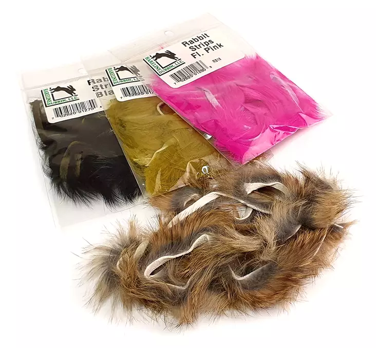 Hareline Rabbit Strips - Zonker - 40500300650 - 1