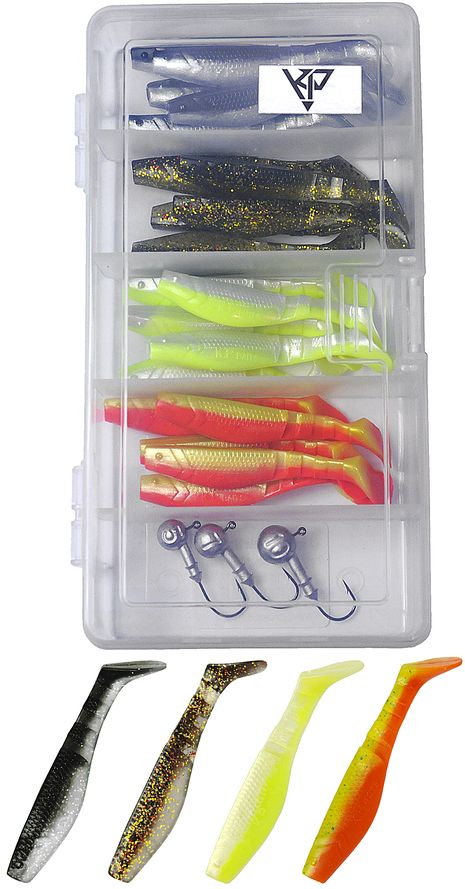 K.P Baits Jig Mix 2,5" - Agnsortimenter - 6438239073160 - 1