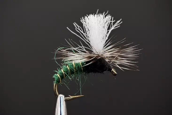 Klinkhamer Green Salmon Dry Fly - Øvrige laksefluer - 8859202531100 - 1