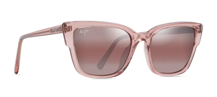Maui Jim Kou - Translucent Pink Frame with Maui Rose Lens - Glaslinser - 603429071950 - 1