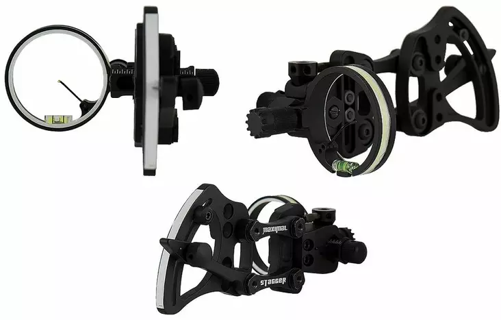 Maximal Stagger 1-Pin 0.19" - Bueskyttens Sigte - VSJ-M-TP9510 - 1