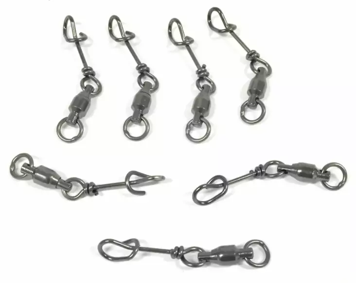 Mustad Fastach Clip BB #2 7kpl - Låse & svirvler - 023534424210 - 1