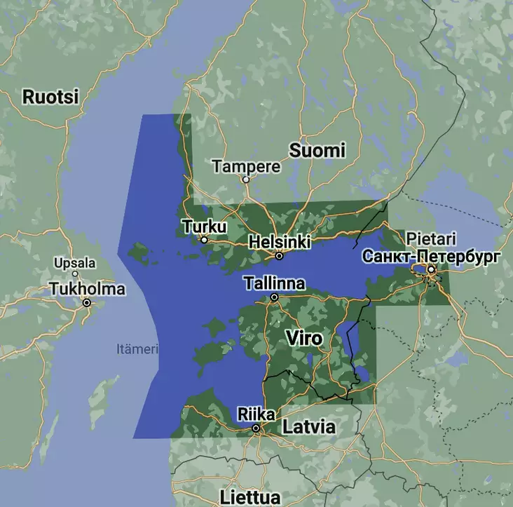 Navionics+ Gulf Of Finland and Riga - Kort - 1903202450 - 1