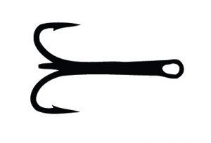 Partridge X2B Treble Salmon - Laksekroge - 5060019489420 - 2