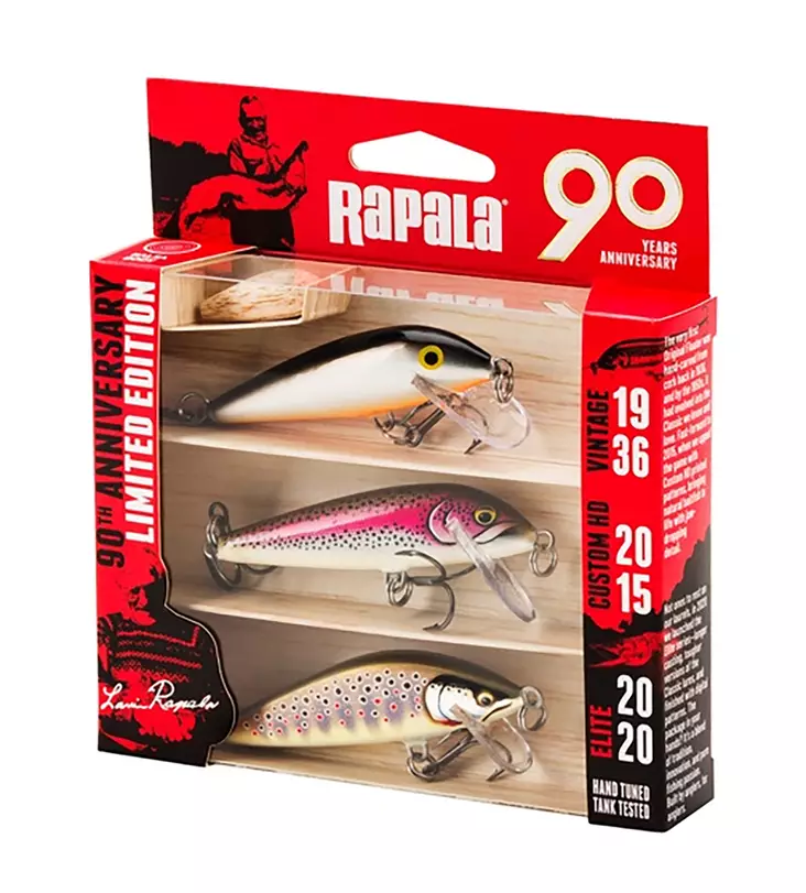 Rapala 90 Years Countdown Mid Natural - Agnsortimenter - 022677373430 - 1