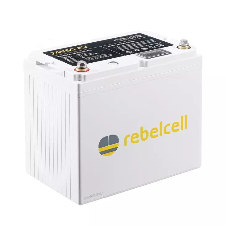 Rebelcell Lithium Li-Ion 24v 50Ah - Bådbatterier - 7106623686690 - 1