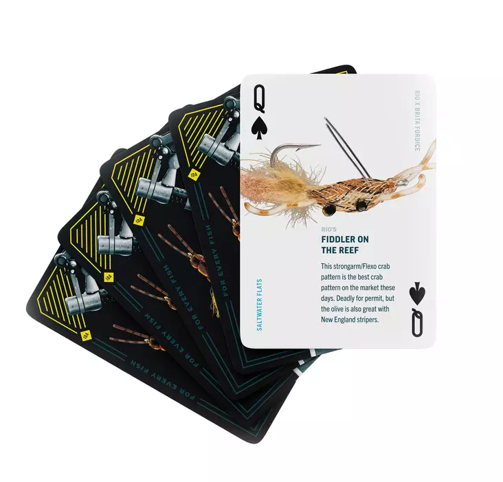Rio Flies Playing Cards 2.3 - Øvrige bindingstilbehør - 730884260350 - 1