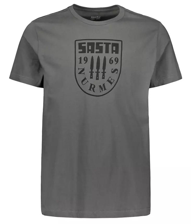 Sasta Nurmes T-Shirt Dark Grey - Jægertrøjer - 6419619202370 - 1