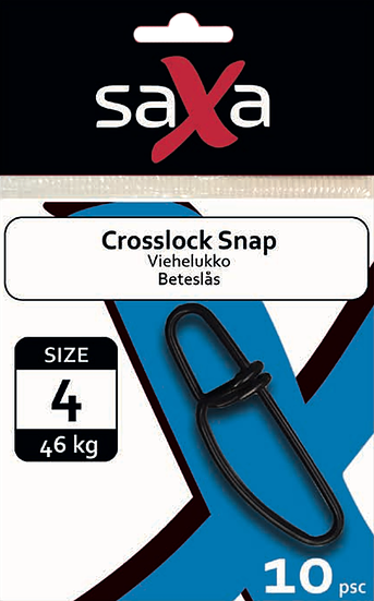 Saxa Crosslock Snap - Låse & svirvler - 6438407000530 - 1