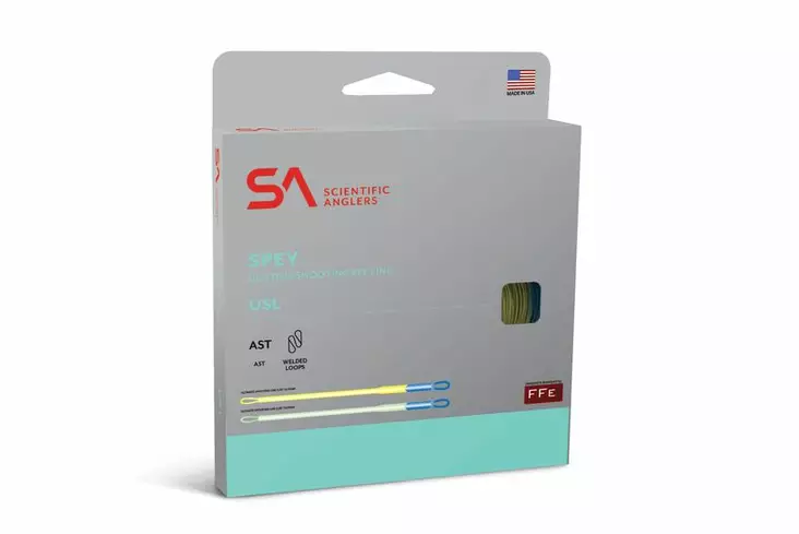 Scientific Anglers Headway Shooting Line Grass/Orange - Bløde - 840309145190 - 2