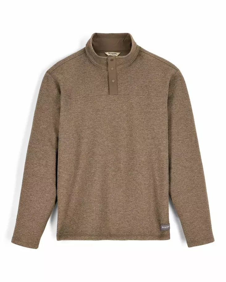 Simms Harbour Sweater Sturgeon Heather - Skjorter - 694264698280 - 2