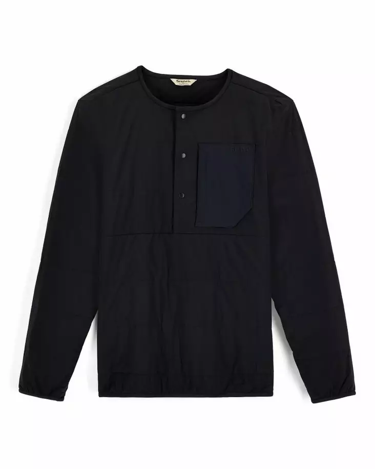 Simms Midstream Henley Black - Skjorter - 694264699430 - 2