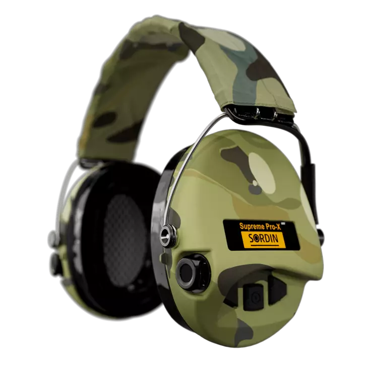 Sordin Supreme Pro-X Led Camo - Høreværn - 7392749009240 - 2