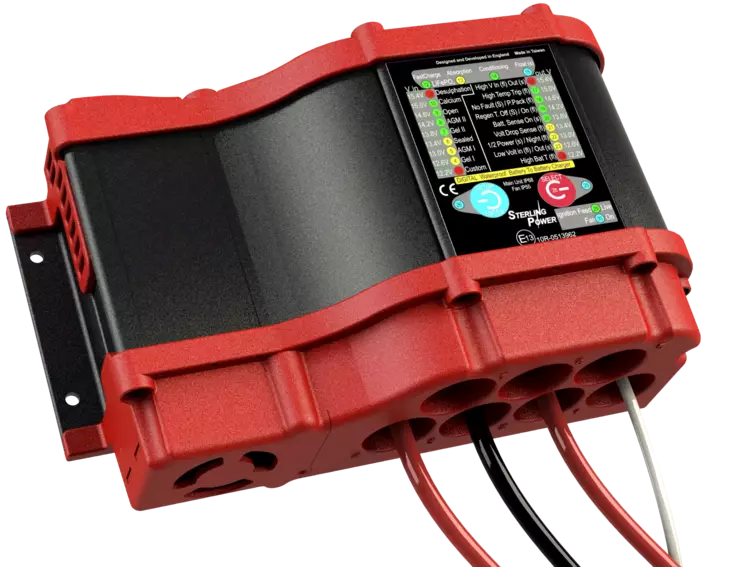 SterlingPower 12V 24V 30A IP68 - Batterioplader - 2402202310 - 1